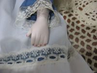 Лот: 13857653. Фото: 8. Винтажная голубоглазая фарфоровая...