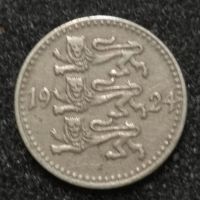 Лот: 24576281. Фото: 2. 1 марка 1924 года. Эстония. Нечастая... Монеты