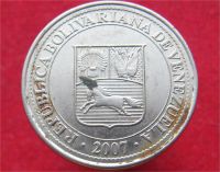Лот: 10877244. Фото: 2. Монета №18677 Венесуэла. Монеты