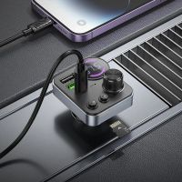 Лот: 25850132. Фото: 2. FM модулятор Hoco E86 Hands free... Автозвук