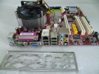 Лот: 14374632. Фото: 2. Материнская плата MSI MS7210 с... Комплектующие