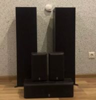 Лот: 18336801. Фото: 2. Акустика Yamaha и Yamaha ресивер... Аудиотехника