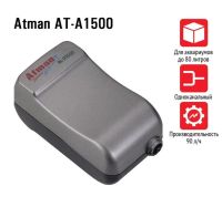Лот: 20855030. Фото: 2. Компрессор нерегулируемый Atman... Аквариумистика