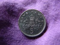 Лот: 3373796. Фото: 2. 5 пенсов 1992 год, Соединённое... Монеты