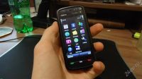 Лот: 745570. Фото: 2. nokia 5800 xpressmusic (red) -... Смартфоны, связь, навигация