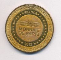 Лот: 10617411. Фото: 2. Франция 2013 жетон медаль Париж... Значки, медали, жетоны