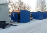 Лот: 15434217. Фото: 3. Бытовка вагончик синий (2,5х6м... Строительство и ремонт