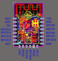 Лот: 11418748. Фото: 2. Модуль ESP8266 WIFI модель ESP-12F. Радиодетали  (электронные компоненты)