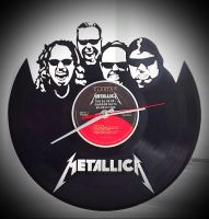 Лот: 11374407. Фото: 2. Metallica / Металлика. Часы из... Предметы интерьера