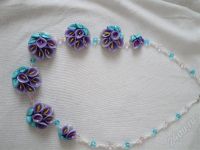 Лот: 288198. Фото: 2. Изделия из полимерной глины колье... Ювелирные изделия, бижутерия, часы