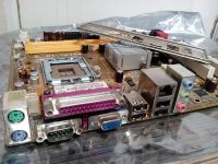 Лот: 10727935. Фото: 2. Материнская плата (MB) ASUS P5KPL-VM... Комплектующие