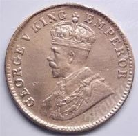 Лот: 10792158. Фото: 2. Британская Индия. 1/4 анна 1929г... Монеты