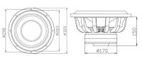 Лот: 9045843. Фото: 4. Magnum MBW 12-22DC Сабвуфер 12... Красноярск