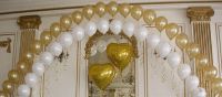 Лот: 3003481. Фото: 2. Арка-цепь из гелиевых шариков... Сувениры, подарки
