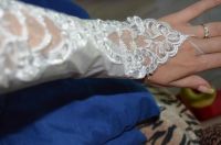 Лот: 5335074. Фото: 7. Перчатки свадебные 2 шт.