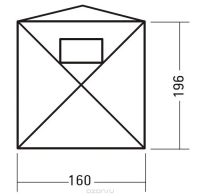 Лот: 6242556. Фото: 2. Палатка зимняя "Куб" серый 1600... Туризм