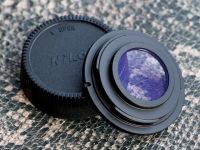 Лот: 7822341. Фото: 2. Переходник M42/Nikon с линзой. Аксессуары, расходные материалы