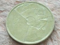 Лот: 10794782. Фото: 3. Монета 5 франк пять Бельгия 1986... Коллекционирование, моделизм