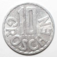 Лот: 21586827. Фото: 2. 10 грошей 1977 год. Австрия. Монеты