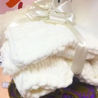 Лот: 12046789. Фото: 3. Плед детский вязанный. Домашний быт