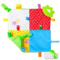 Лот: 10804376. Фото: 2. Игрушка - платочек с прорезывателем... Игрушки