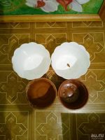 Лот: 9057203. Фото: 2. Горшки для цветов. 4 шт. одним... Комнатные растения и уход