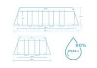 Лот: 11363363. Фото: 4. Каркасный бассейн Intex Ultra...