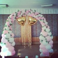 Лот: 2992092. Фото: 2. Арка необычная из воздушных шаров... Сувениры, подарки