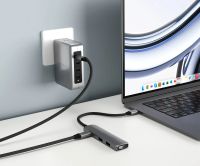 Лот: 24980304. Фото: 6. USB-хаб Satechi 4-в-1 USB-C Slim...