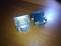 Лот: 7454588. Фото: 2. Переходник DVI - SVGA. Комплектующие