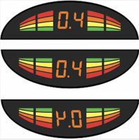 Лот: 16211015. Фото: 2. Парктроник Aviline MP-216 LED-F4. Автохимия, масла, тюнинг