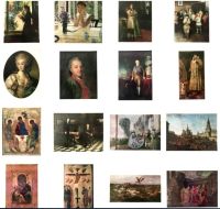 Лот: 14960068. Фото: 2. Набор репродукций более 50 шт... Живопись, скульптура, фото