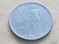 Лот: 13542379. Фото: 7. Монета 100 лир сто Италия 1966...