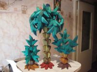 Лот: 12636922. Фото: 2. Пальма из деревянных кубиков.. Игрушки