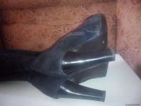 Лот: 10744800. Фото: 2. Сапоги женские замшевые зимние... Женская обувь