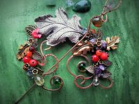 Лот: 6309255. Фото: 2. Брошь, ручная работа. Ювелирные изделия, бижутерия, часы