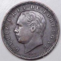 Лот: 904766. Фото: 2. Португалия. 5 рейс 1882г. Редкость... Монеты