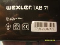 Лот: 3476393. Фото: 2. Wexler tab 7i Android 4.1.1. Компьютеры, ноутбуки, планшеты