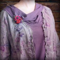 Лот: 11014748. Фото: 4. Подарочный набор с брошью ручной... Красноярск