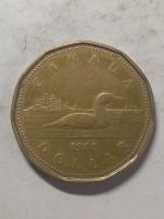 Лот: 17525728. Фото: 2. Канада 1 доллар 1988 года. Монеты