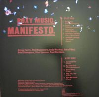 Лот: 6784220. Фото: 2. Roxy Music "Manifesto" 1976 год... Коллекционирование, моделизм