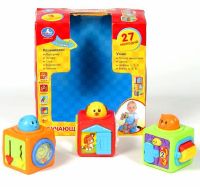 Лот: 8601141. Фото: 2. Кубики развивающие музыкальные... Игрушки