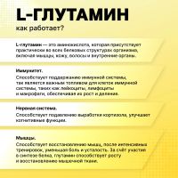 Лот: 25669077. Фото: 6. Смарт Пауэр L-глутамин капс...