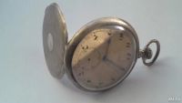 Лот: 9024864. Фото: 7. Карманные часы Movado серебро...