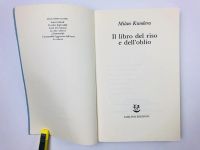 Лот: 23277534. Фото: 2. Il libro del riso e dell'oblio... Литература, книги