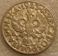 Лот: 9608704. Фото: 2. 20 гроши 1923 Польша. Монеты