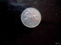 Лот: 7817824. Фото: 2. 2 цента 1991 год Литва. Монеты