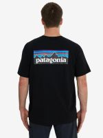 Лот: 23575008. Фото: 3. Футболка мужская Patagonia Logo... Одежда, обувь, галантерея