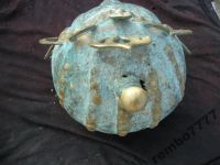 Лот: 5817362. Фото: 2. каска.шлем.маска.бронза .27см... Живопись, скульптура, фото
