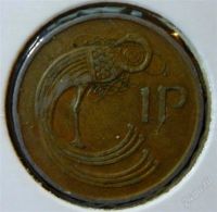 Лот: 2082898. Фото: 2. 1 пенс 1975 год. Ирландия. Монеты